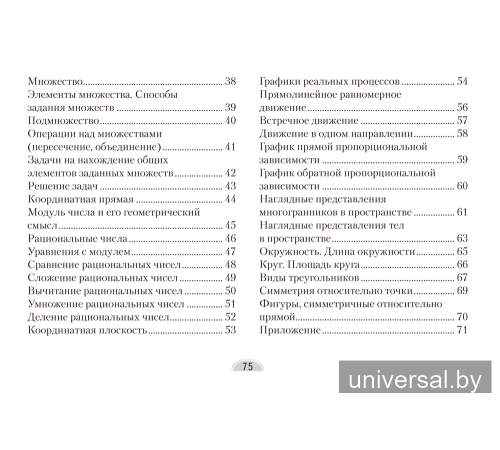 Математика. 6 класс. Опорные конспекты