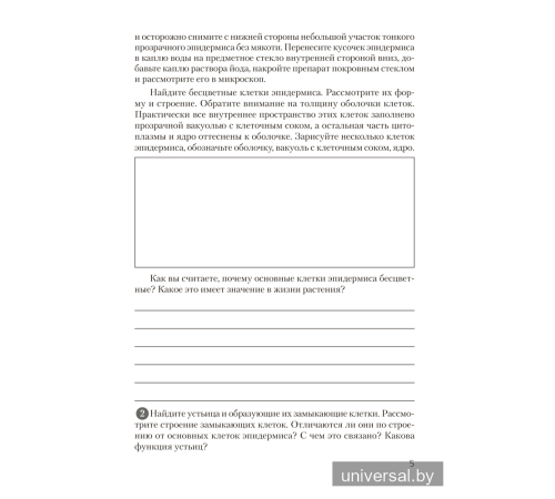 Тетрадь для лабораторных и практических работ по биологии для 10 класса. Повышенный уровень