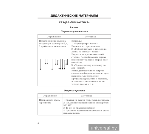 Физическая культура и здоровье. 8-9 классы. Дидактические и диагностические материалы