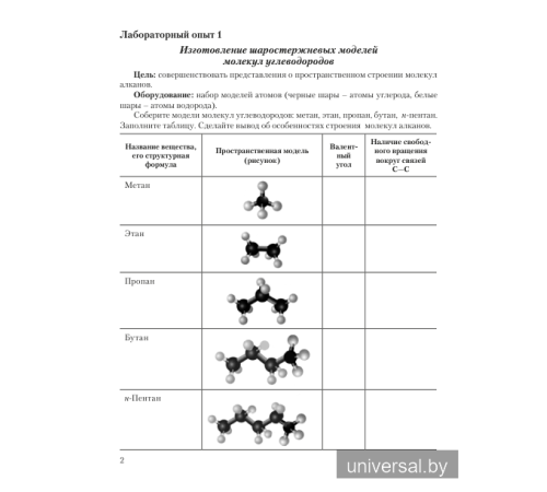 Химический эксперимент. 10 класс. Тетрадь для практических работ (повышенный уровень)