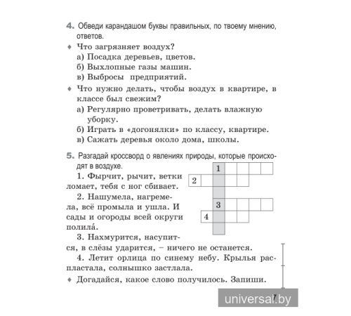 Человек и мир. 2 класс. Рабочая тетрадь