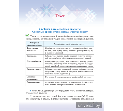 Беларуская мова. Вучэбны дапаможнік для 7  класа