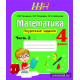 Математика. 4 класс. Поурочные задания. Часть 2