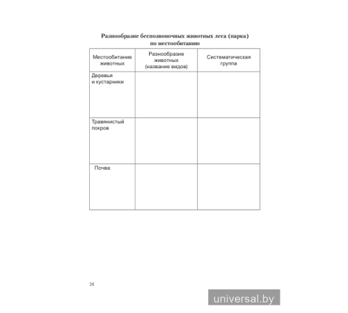 Тетрадь для лабораторных и практических работ по биологии для 8 класса