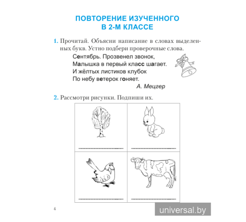 Русский язык. 3 класс. Практикум. Пособие для учащихся