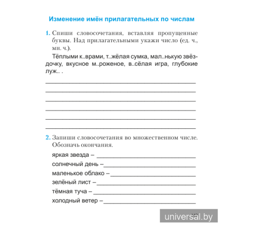 Русский язык. 3 класс. Практикум. Пособие для учащихся
